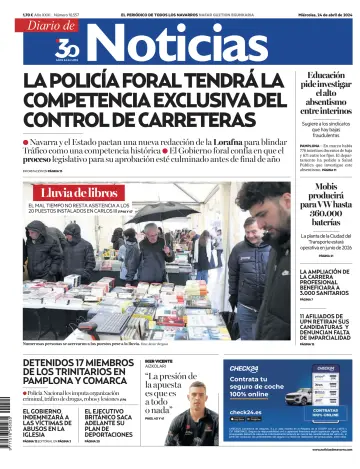Diario de Noticias (Spain) - 24 四月 2024