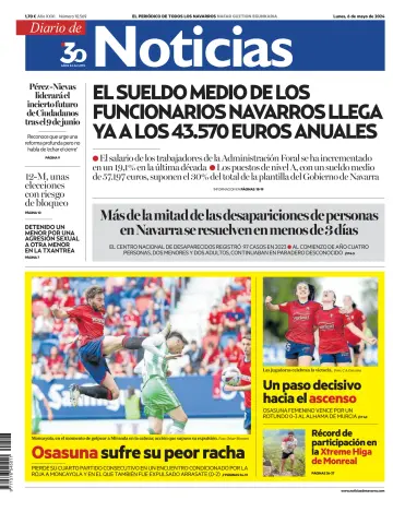 Diario de Noticias (Spain) - 6 May 2024