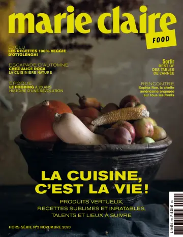 Marie Claire Hors-série Food - 22 Eki 2020