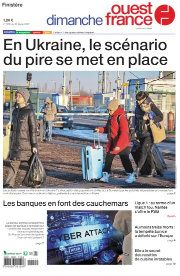 Dimanche Ouest France (Finistere) - 20 Feb 2022