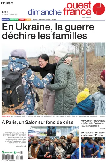 Dimanche Ouest France (Finistere) - 27 Feb 2022