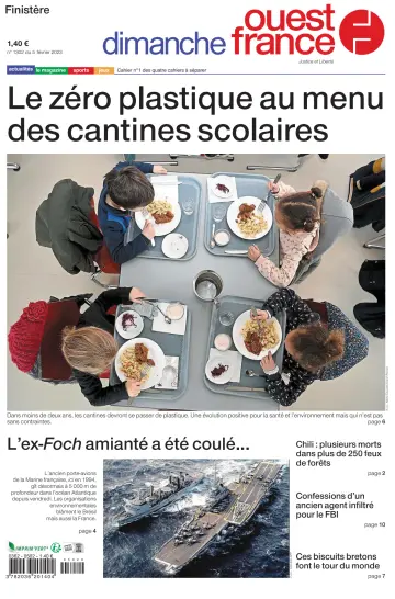 Dimanche Ouest France (Finistere) - 5 Feb 2023