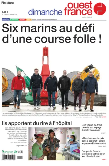 Dimanche Ouest France (Finistere) - 07 Oca 2024