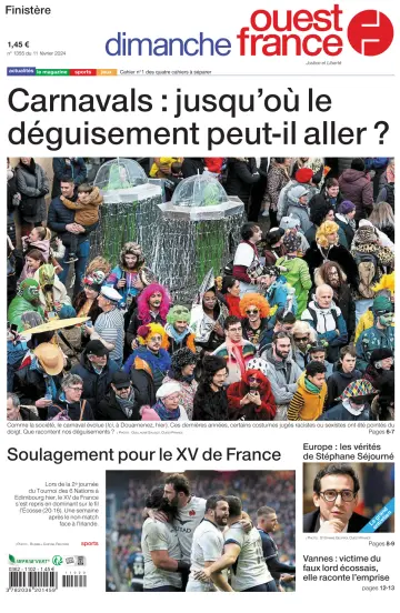 Dimanche Ouest France (Finistere) - 11 二月 2024