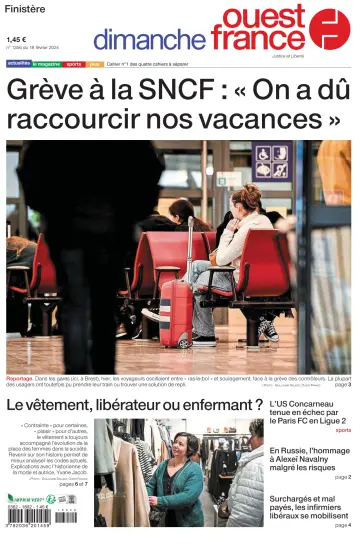 Dimanche Ouest France (Finistere) - 18 Feb. 2024