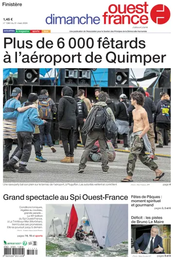 Dimanche Ouest France (Finistere) - 31 3月 2024