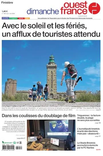 Dimanche Ouest France (Finistere) - 05 五月 2024