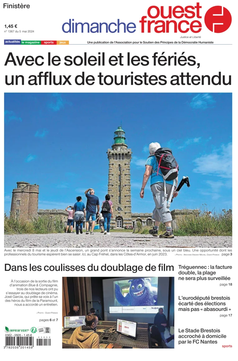 Dimanche Ouest France (Finistere)