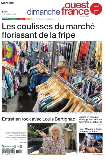 Dimanche Ouest France (Morbihan) - 22 May 2022