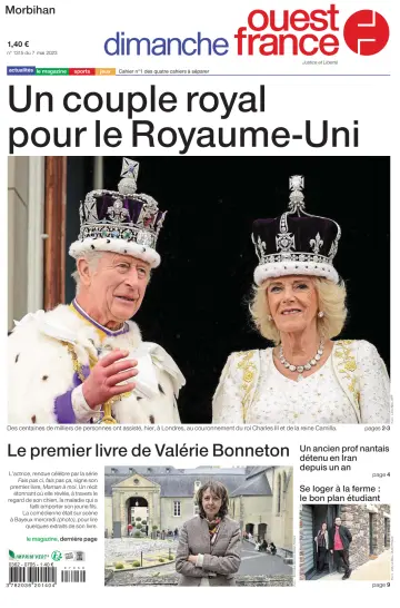 Dimanche Ouest France (Morbihan) - 7 May 2023