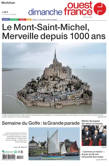 Dimanche Ouest France (Morbihan) - 21 May 2023