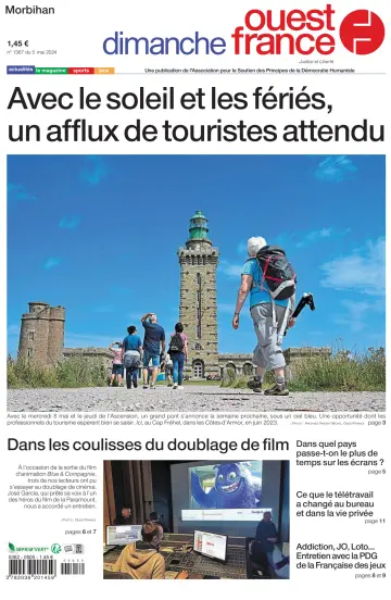Dimanche Ouest France (Morbihan) - 5 May 2024