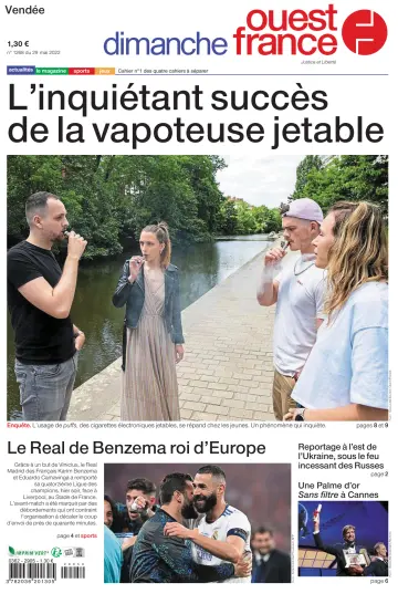 Dimanche Ouest France (Vendee) - 29 May 2022