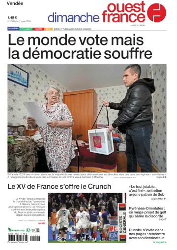 Dimanche Ouest France (Vendee) - 17 мар. 2024