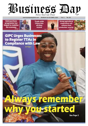 Business Day (Ghana) - 2 Oct 2023