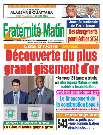 Fraternité Matin - 3 May 2024