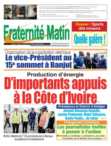 Fraternité Matin - 4 May 2024