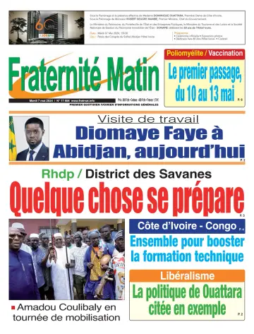 Fraternité Matin - 7 May 2024