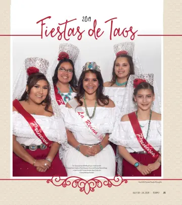 The Taos News - Taos Fiestas 2019 - 01 agosto 2019
