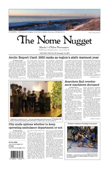 The Nome Nugget - 14 Rhag 2023