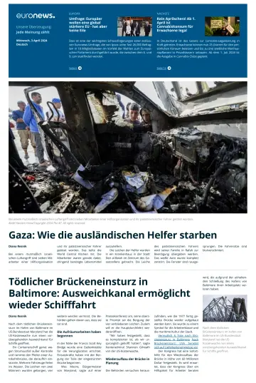 EuroNews (German) - 3 Apr 2024