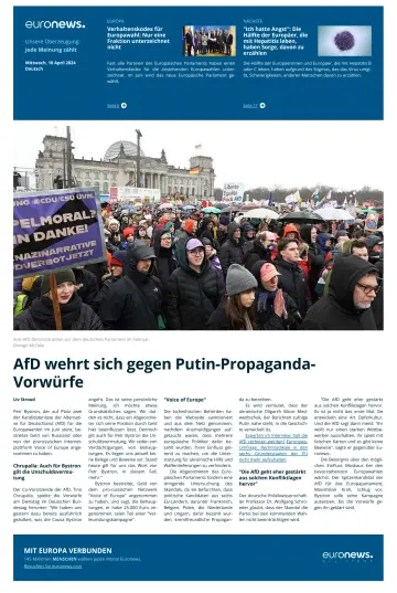 EuroNews (German) - 10 Apr 2024