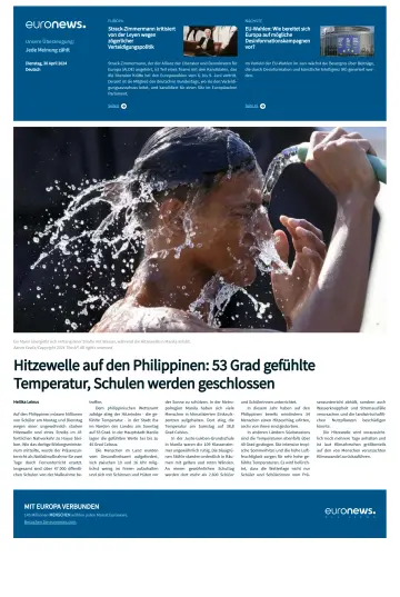 EuroNews (Deutsche) - 30 avr. 2024