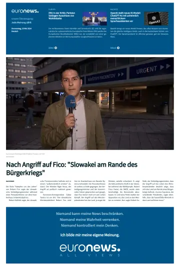 EuroNews (Deutsche) - 16 5月 2024