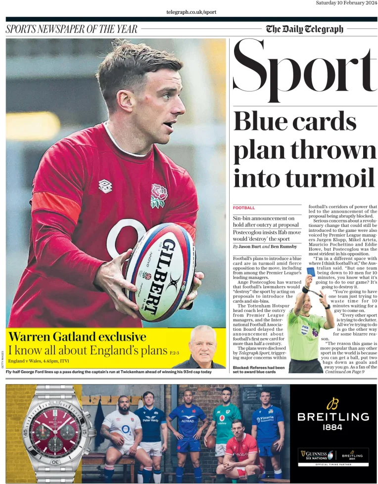 The Daily Telegraph - Saturday - Sport Saturday