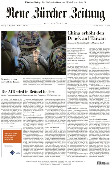 Neue Zürcher Zeitung - 24 maio 2024