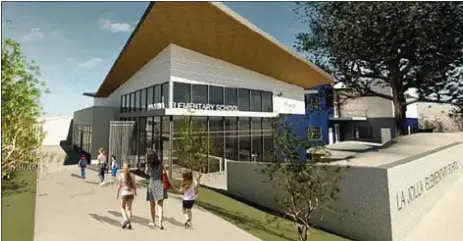 La Jolla El­e­men­tary School is among two schools be­ing ren­o­vated by C.W. Driver Com­pa­nies.
