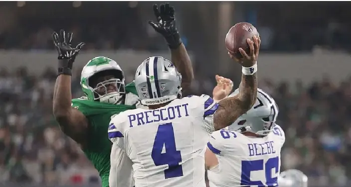 Ugly stats plague Eagles, Cowboys Ugly stats plague Eagles, Cowboys Related Stories Eagles still trying to salvage NFC East crown without Hurts as they host Cowboys on Monday night SAQUON BARKLEY HOPING FOR RETURN ON MNF