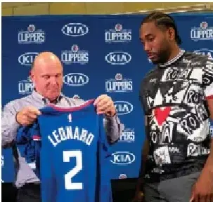 Sixers still own a Clippers draft pick swap Sixers still own a Clippers draft pick swap Related Stories NBA waits for teams to submit Leonard trade for its approval NBA drops hammer on Clippers