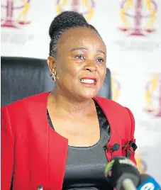 Un­known donors: Pub­lic pro­tec­tor Bu­sisiwe Mkhwe­bane was or­dered by the Con­sti­tu­tional Court to pay a R260,000 per­sonal costs or­der, and the money was raised through crowd­fund­ing by an or­gan­i­sa­tion called Democ­racy in Ac­tion.