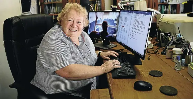 Hilda Grob­ler is a part-time com­mis­sioner with the Com­mis­sion for Con­cil­i­a­tion, Me­di­a­tion & Ar­bi­tra­tion, and has taken to con­duct­ing vir­tual hear­ings from her home of­fice in Dur­ban North.