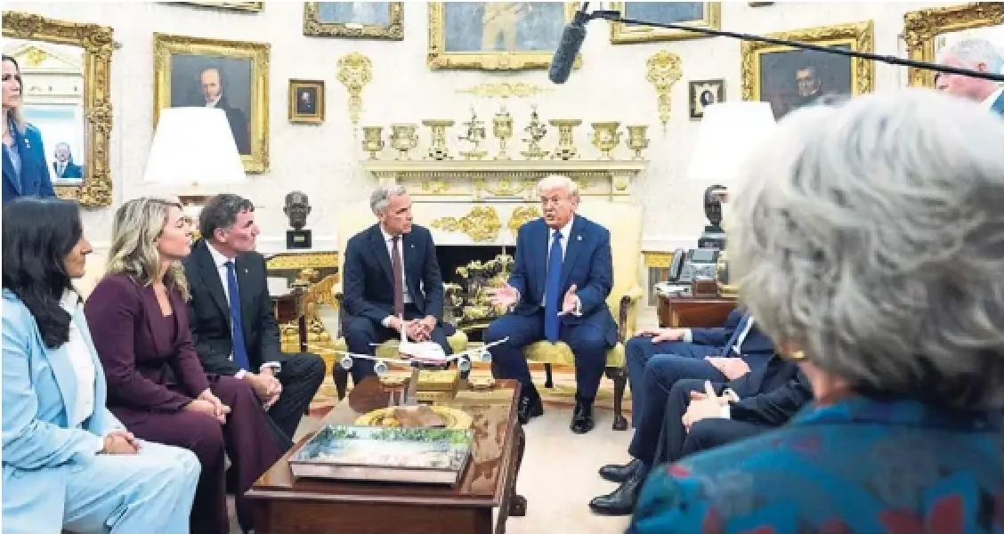 According to government officials, U.S. President Donald Trump was receptive when Prime Minister Mark Carney mentioned the Keystone XL development, which was cancelled in 2021 by the Biden administration, during closeddoor talks on trade issues this week at the White House.
