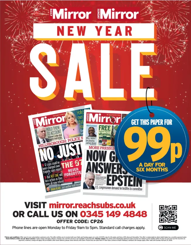 Daily Mirror Subscription Online | PressReader