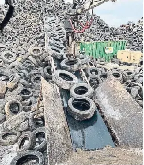 The Ford gov­ern­ment changed tire recyc­ling reg­u­la­tions this year, redu­cing the recov­ery tar­get for tires from an 85 per cent col­lec­tion and man­age­ment rate to a 65 per cent rate.