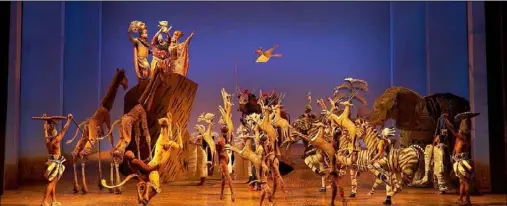 Dis­ney’s “The Lion King” is per­formed at the Buell The­atre at the Denver Cen­ter for the Per­form­ing Arts.