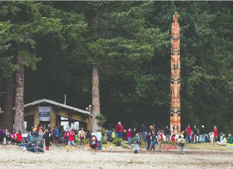 Tours for Haida Gwaii are nor­mally booked well in ad­vance due to high de­mand but this year tourists are be­ing turned away when they get off the ferry be­cause of COVID-19. The First Na­tion has also called on two lo­cal fish­ing lodges to re­think their re­open­ing plans.