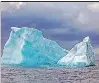 Pho­tog­ra­pher Al­ick Tsui snapped this shot of an ice­berg Wed­nes­day. It was about seven miles off of St. John’s.