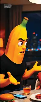 Cena de nove­li­nha de fru­tas gerada por IA para redes como o Tik­tok