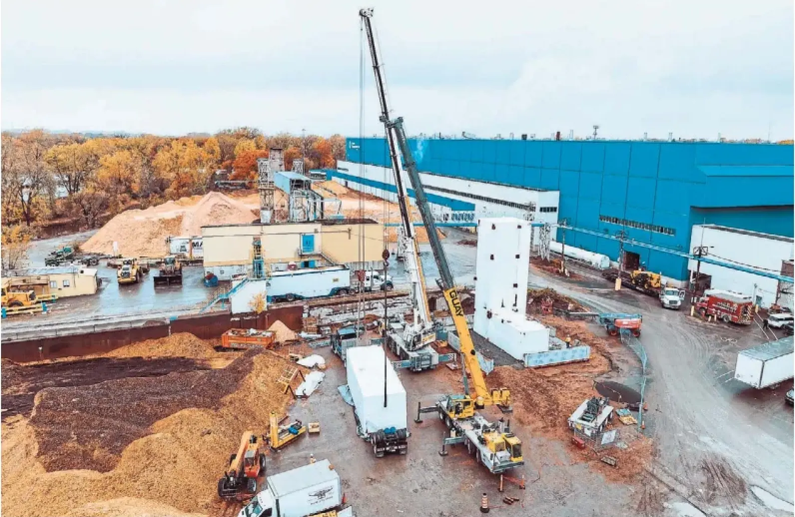 Mantel Capture's demonstration project at Kruger Inc.'s Wayagamack pulp and paper mill in TroisRivières, Que., is designed to capture 2,000 tonnes of carbon dioxide and generate steam for the mill. The U.S. company is working on a commercialscale project in Alberta's oilsands.