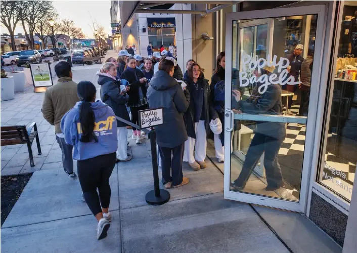 BAGEL BOOM OR BUBBLE: HOW MANY SHOPS DOES PHILLY NEED? BAGEL BOOM OR BUBBLE: HOW MANY SHOPS DOES PHILLY NEED? Related Stories First of three stores offering this popular breakfast item coming to Grand Strand A Widower's Cry for Justice Montreal bagels roll onto James North