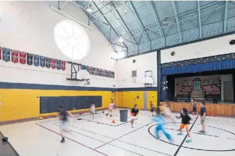 In Toronto, only 30 per cent of public schools have central air conditioning. On hot days student can be cycled in and out of designated cooling spaces such as libraries and gyms.