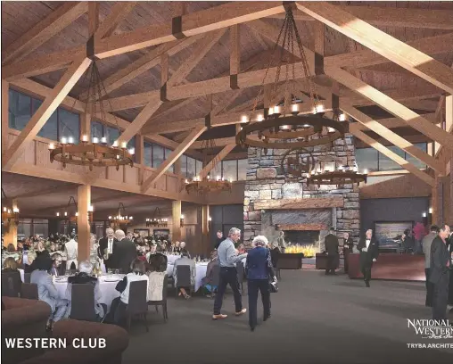 The Na­tional West­ern Club in the planned Legacy Build­ing.