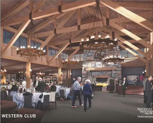 The Na­tional West­ern Club in the planned Legacy Build­ing.