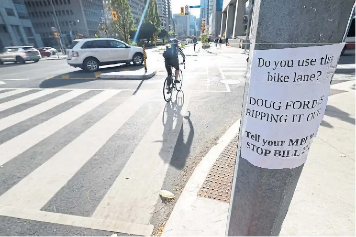An end to the antibike lane rhetoric isn't about ideology, it's about geometry, Michael Longfield writes. We don't have enough space to keep indulging magical thinking that every person can drive for every trip.