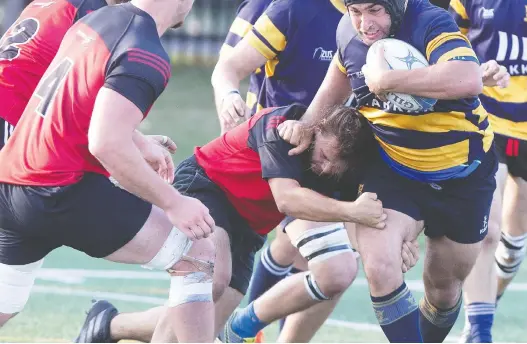 Out­door trans­mis­sion of COVID-19 among rugby play­ers ap­pears to be lower than ini­tially thought, ac­cord­ing to re­searchers study­ing the rate of in­fec­tion among ath­letes.