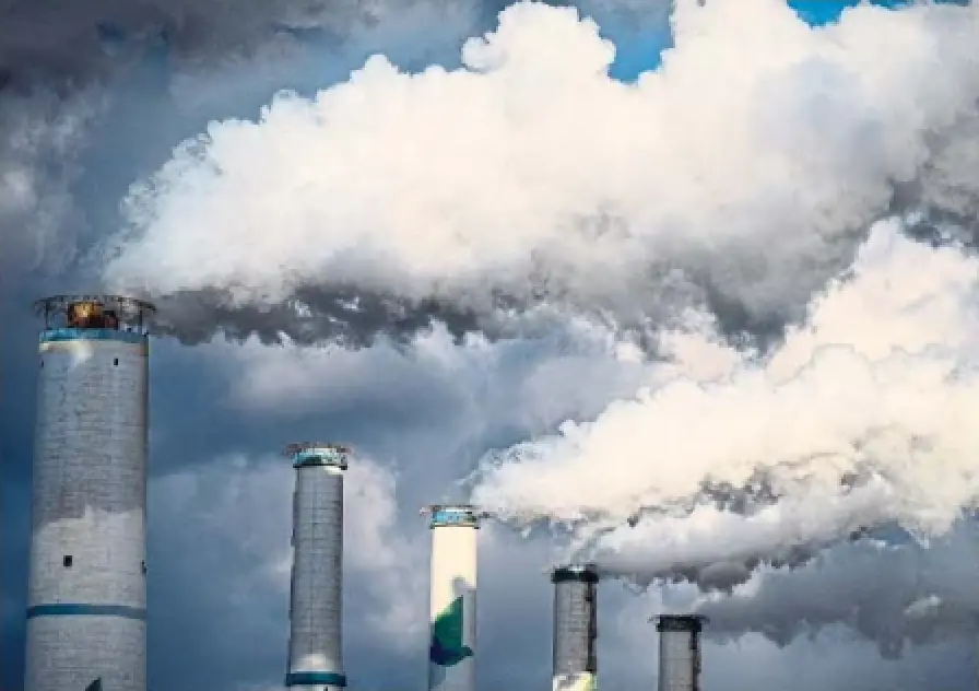 Exhaust gases billowing from the chimneys of a large coalfired power station in Taean, South Korea. November's UN climate talks in Brazil ended without any explicit plan to transition away from fossil fuels.